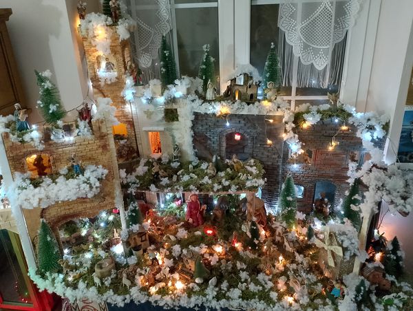 Presepe Famiglia Locatelli