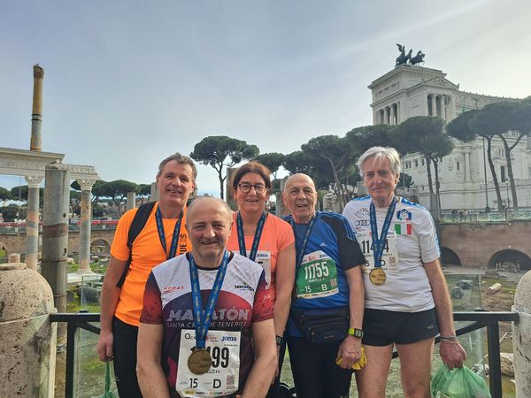 Maratoneti a Roma