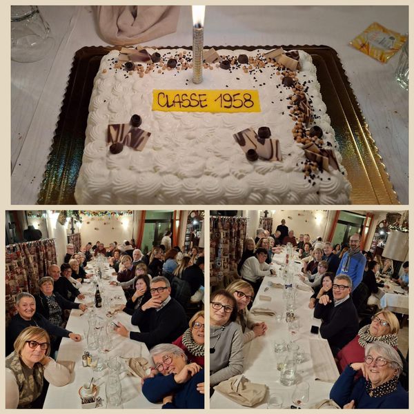 Festeggiamenti Classe 1958