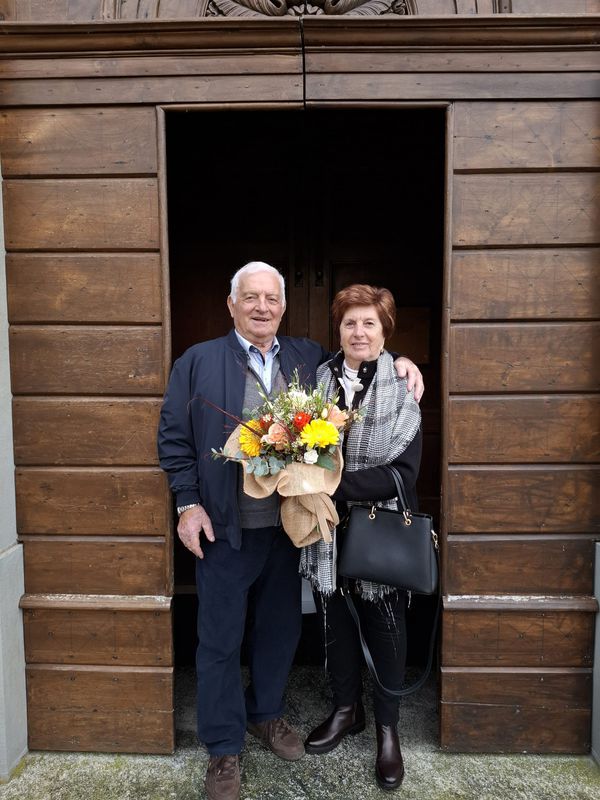 Andreina Cavagna e Rino Bonaiti