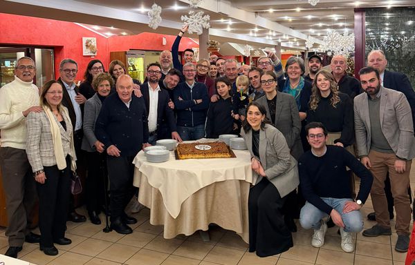 Antenna 2 cena Natale 2025