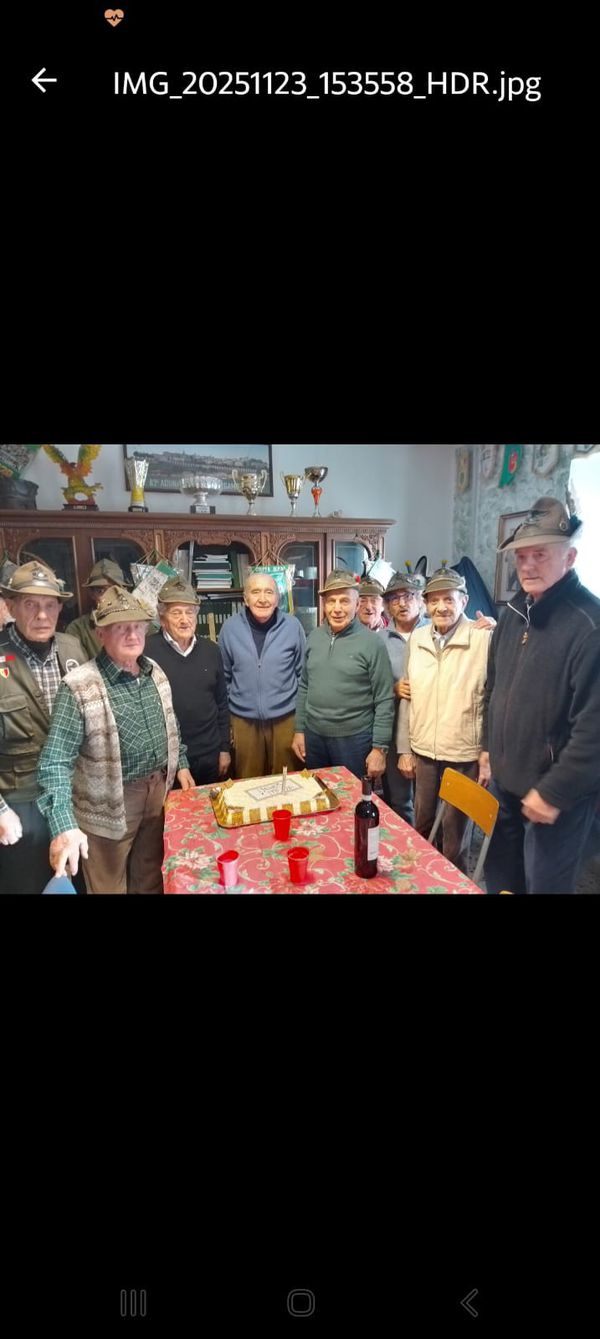 Gruppo alpini in festa per ...