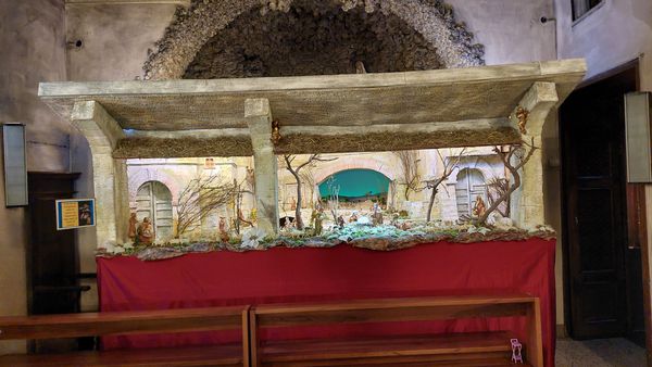 Presepe nella Chiesa Parrocchiale
