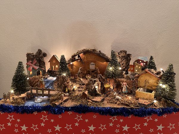 Presepe famiglia Gritti