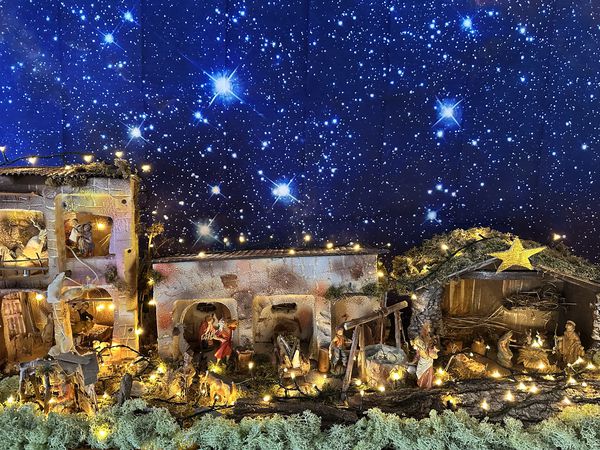 Presepe con cascina