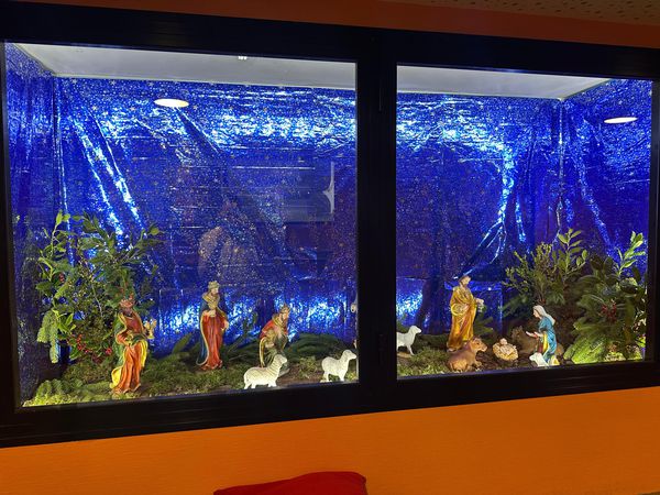 Presepio cinema Garden