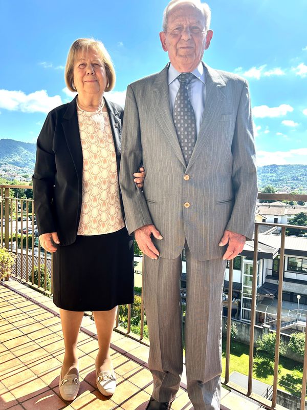 Marialuisa Lozza e Angelo Giovanelli