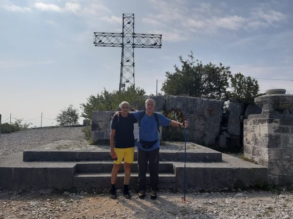 Due albinesi sul monte Cengio