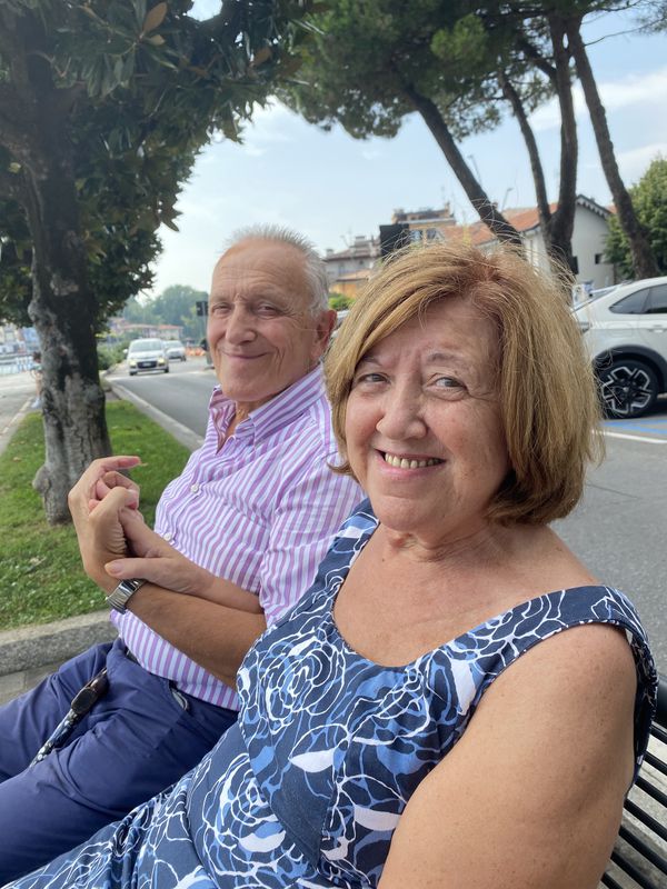 Regina Orlandini e Marino Bazzana