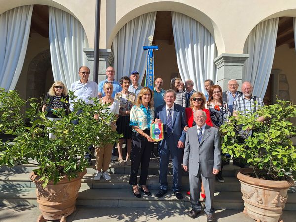 I Cavalieri dell'Unci in visita ...