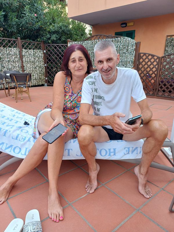Fabrizia Allieri e Oscar Barcella