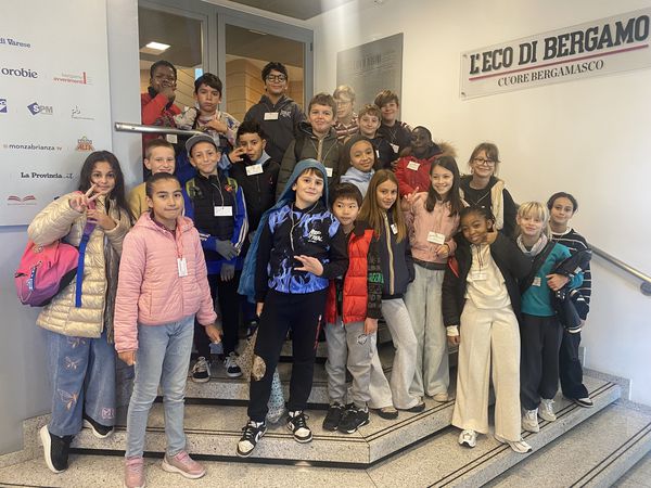 Scolaresche in visita alla redazione
