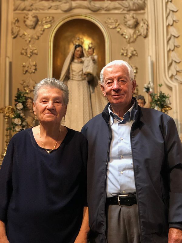 Maria Manenti e Giuseppe Calissi