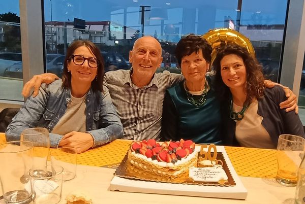 Giovanna Ferrari e Virgilio Minali
