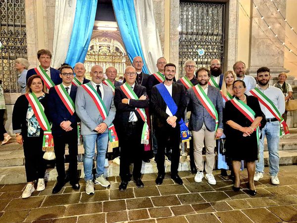 Autorità alla festa dell'Apparizione