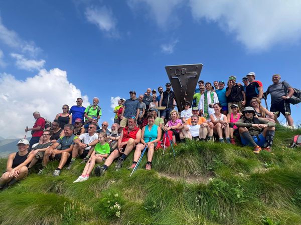 In vetta al monte Gardena