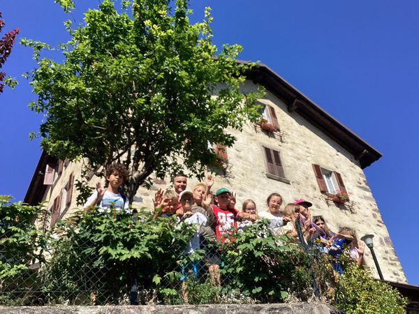 Bambini ucraini a Novazza