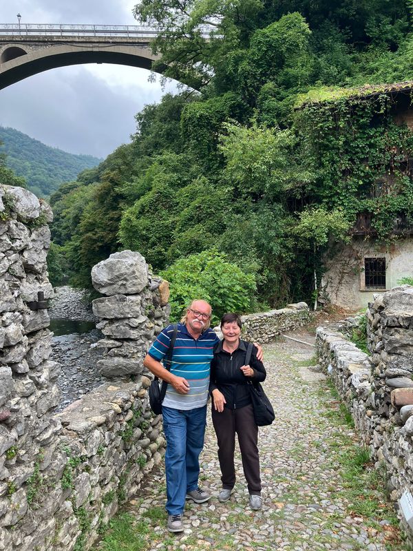 Raffaella Salvi e Pietro Benedetti