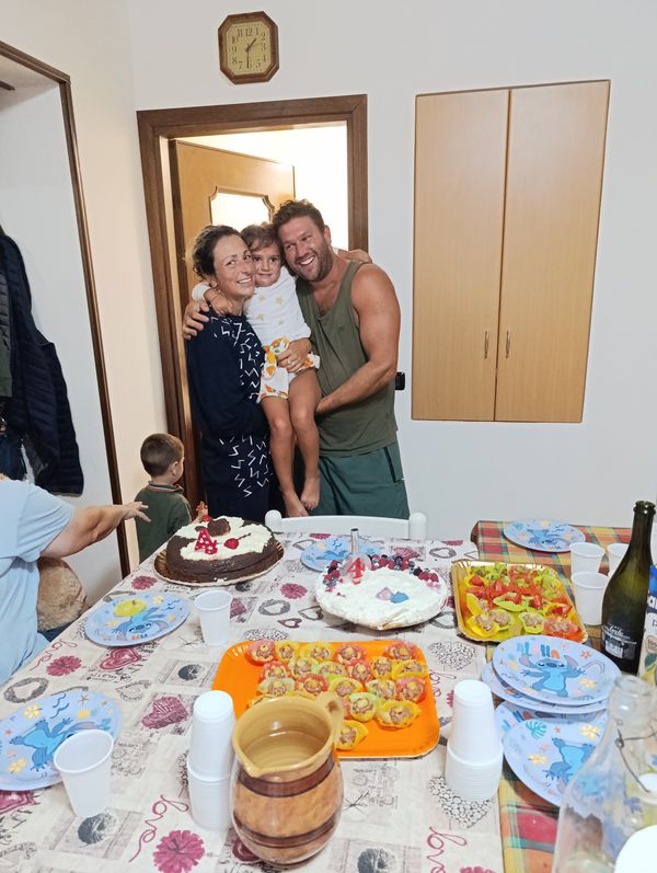 Famiglia Pezzoli in festa