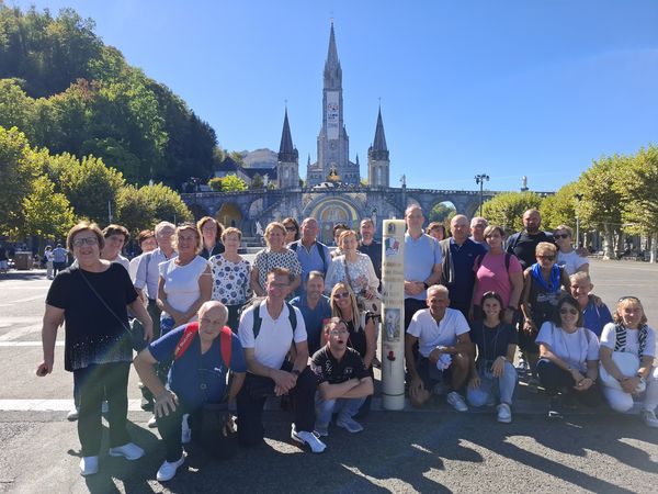 Pellegrini a Lourdes